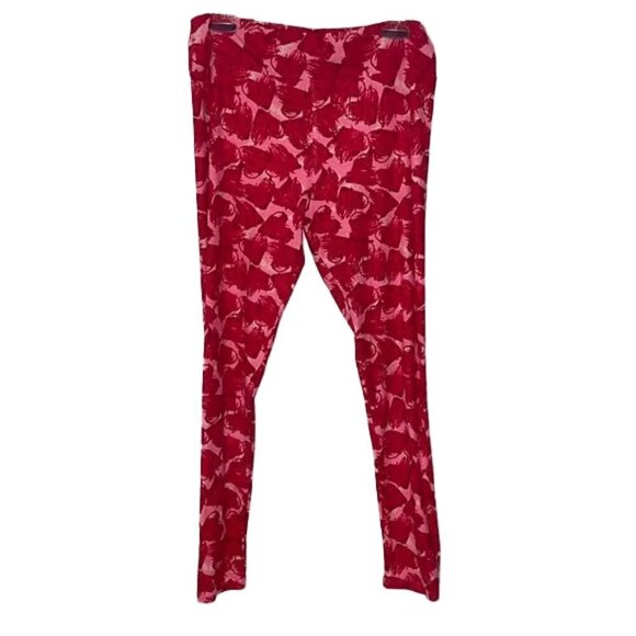 ❤️ 🆕 LULAROE Hearts leggings Size M - Picture 1 of 4